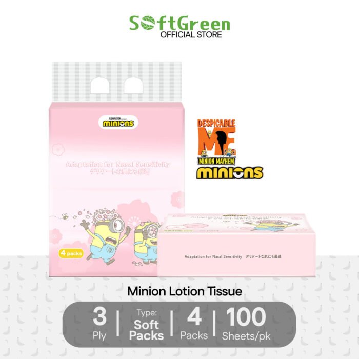 Minion Lotion tissue